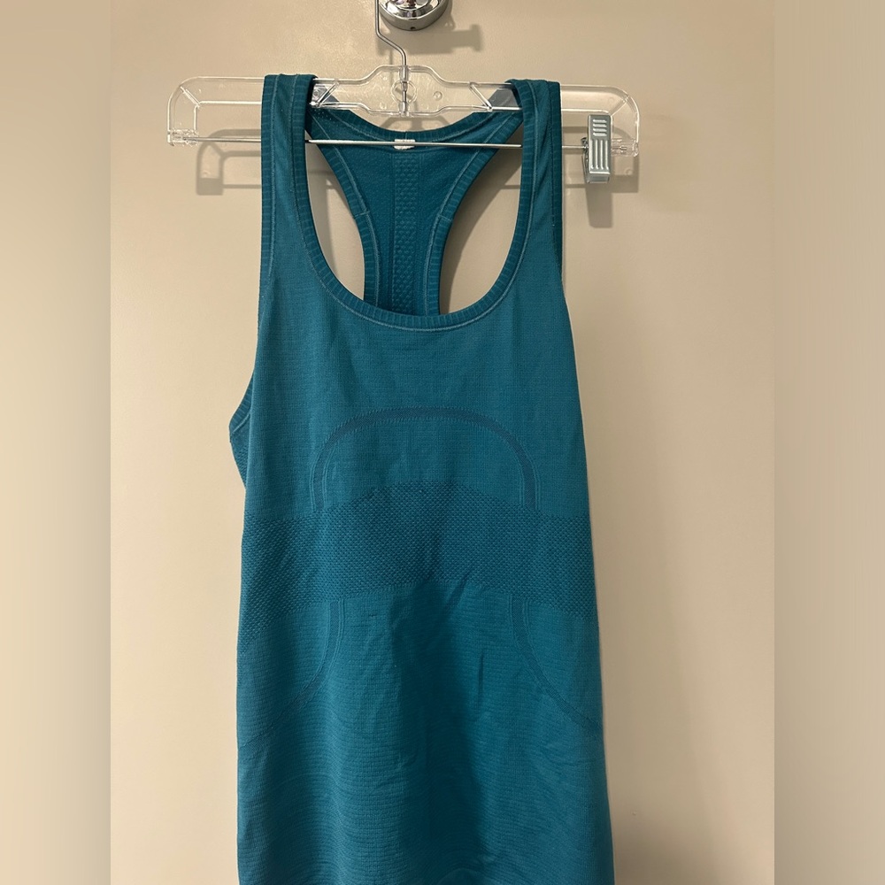 Teal lulu Lemmon tank